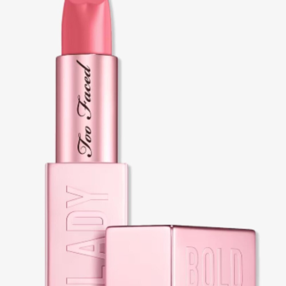 Too Faced Lady Bold Cream Lipstick Dear Diary NIB Full Size
